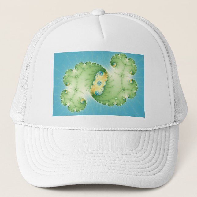 Gorra De Camionero Algas - Fractal (Anverso)