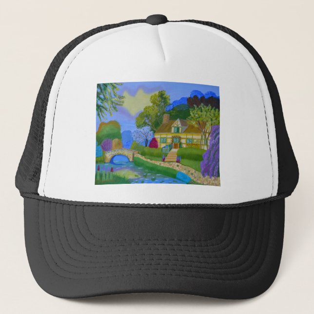 Gorra De Camionero Algodón de primavera (Anverso)
