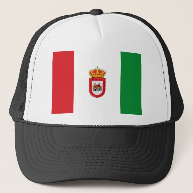Gorra De Camionero Algodonales bandera de España, España (Anverso)
