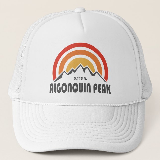 Gorra De Camionero Algonquin Peak (Anverso)