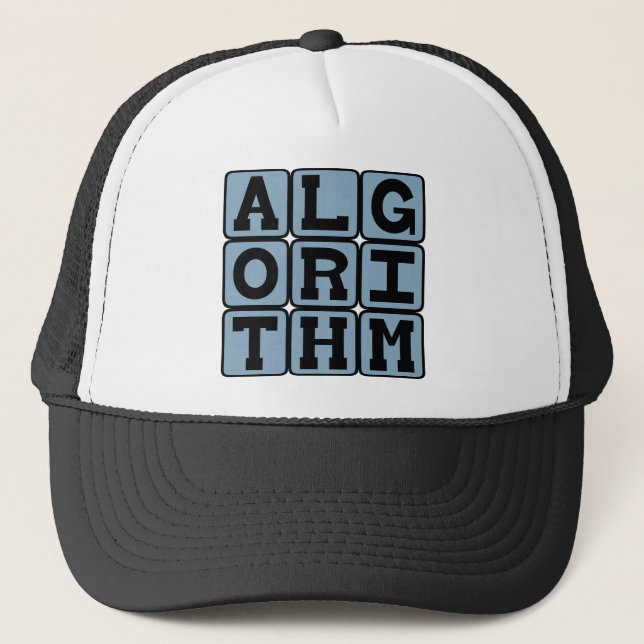 Gorra De Camionero Algoritmo, procedimiento para cálculos (Anverso)