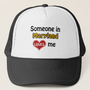 Gorra De Camionero Alguien en Maryland me ama