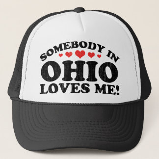 Gorra De Camionero Alguien En Ohio Vintage