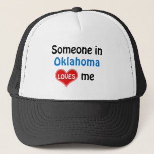 Gorra De Camionero Alguien en Oklahoma me ama