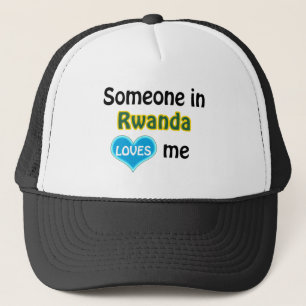 Gorra De Camionero Alguien en Ruanda me ama