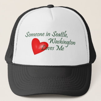 Gorra De Camionero Alguien en Seattle me ama