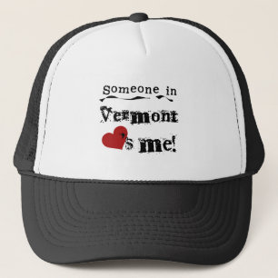 Gorra De Camionero Alguien en Vermont me ama