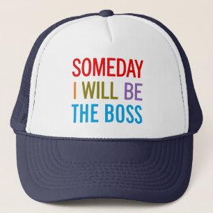 Gorra De Camionero Algún Día Seré El Jefe
