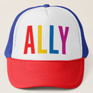 Gorra De Camionero Aliado a la equidad de diversidad de la comunidad