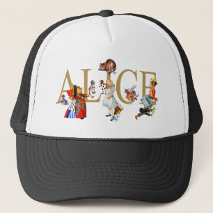 GORRA DE CAMIONERO ALICE EN WONDERLAND Y AMIGOS