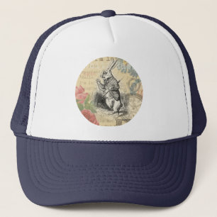 Gorra De Camionero Alicia de conejo blanco en arte de maravillas