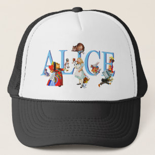 GORRA DE CAMIONERO ALICIA Y SUS AMIGOS EN EL PAÍS DE LAS MARAVILLAS