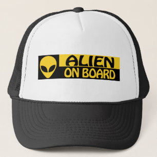 GORRA DE CAMIONERO ALIEN A BORDO