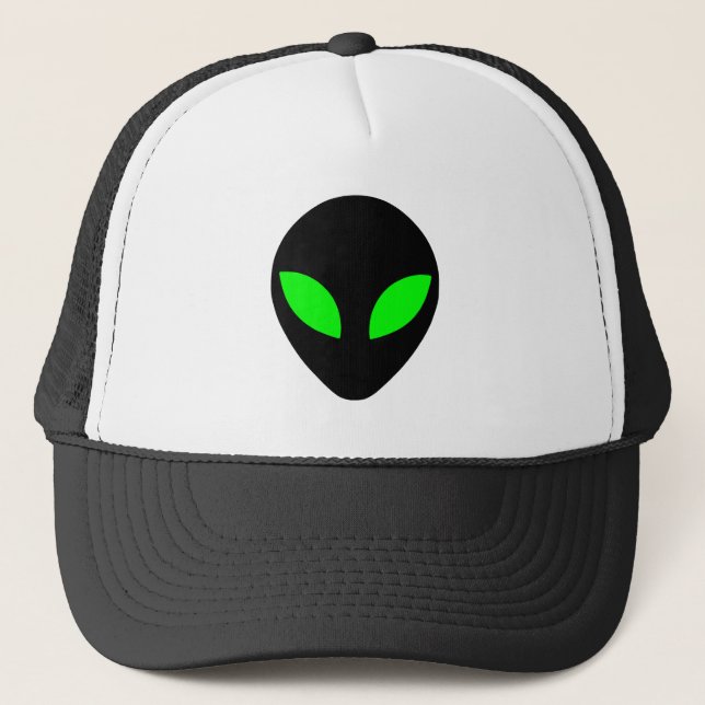 Gorra De Camionero Alien Head (Anverso)
