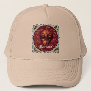 Gorra De Camionero Alien rúdico