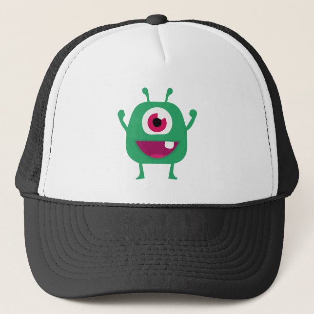 Gorra De Camionero Alien Trucker Hat (Anverso)