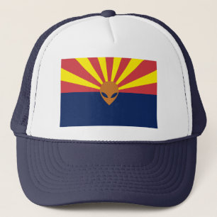 Gorra De Camionero Alien UFO Arizona