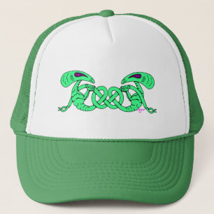 Gorra De Camionero Aliens Entwined (Aliens and Celtic Knot)