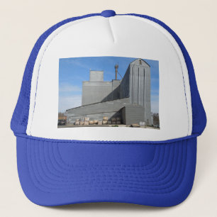 Gorra De Camionero Alimentación de Templeton y edificio del grano