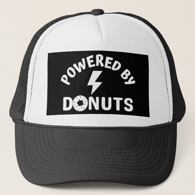 Gorra De Camionero alimentado por donuts (Anverso)