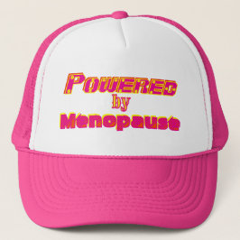 Gorra De Camionero Alimentado por Menopause 1