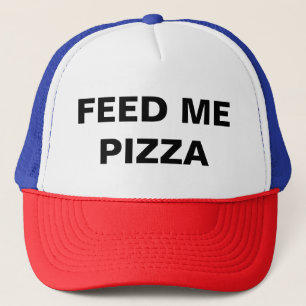 Gorra De Camionero Alimentarme a Pizza divertido