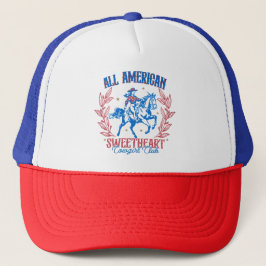Gorra De Camionero All American Scuarto Cowgirl Club