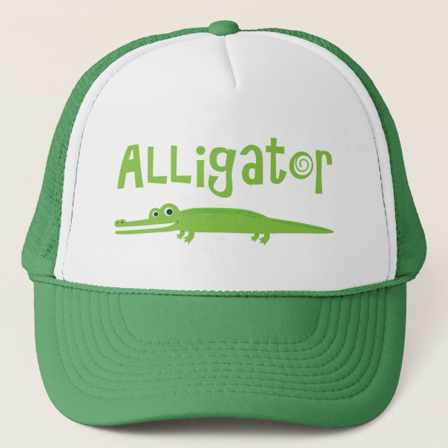 Gorra De Camionero Alligador (Anverso)