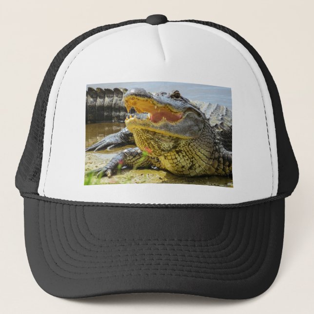 Gorra De Camionero Alligator. Face to face (Anverso)