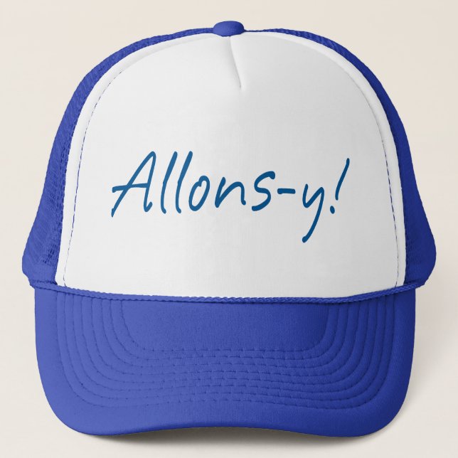 Gorra De Camionero Allons-y (Anverso)