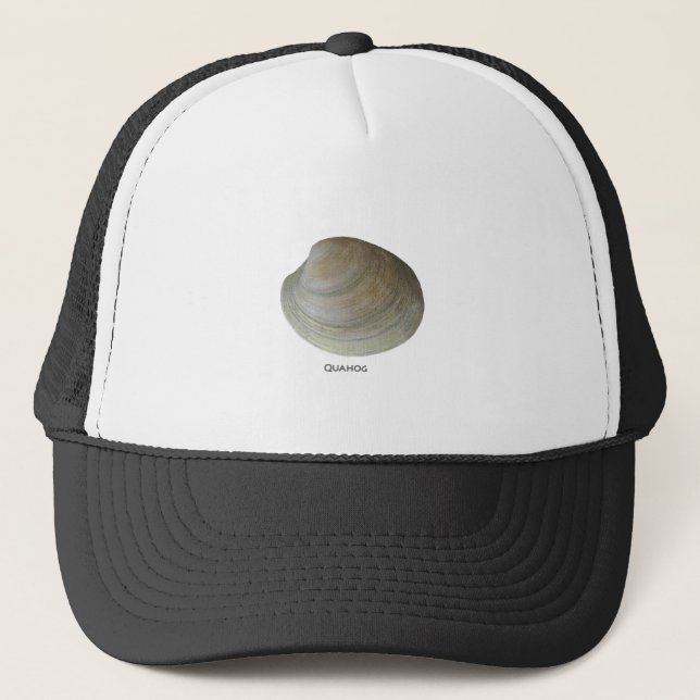 Gorra De Camionero Almeja de la mercenaria (Anverso)
