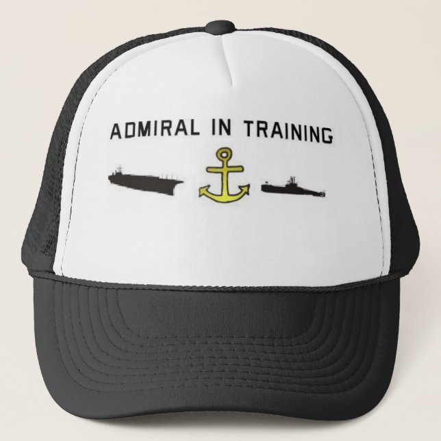 Gorra De Camionero Almirante agradable (Anverso)