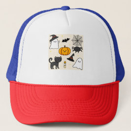 Gorra De Camionero Almofada fofa com desenho Happy Halloween