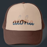 Gorra De Camionero Aloha Diamond Head<br><div class="desc">Aloha Diamond Head Silhouette</div>