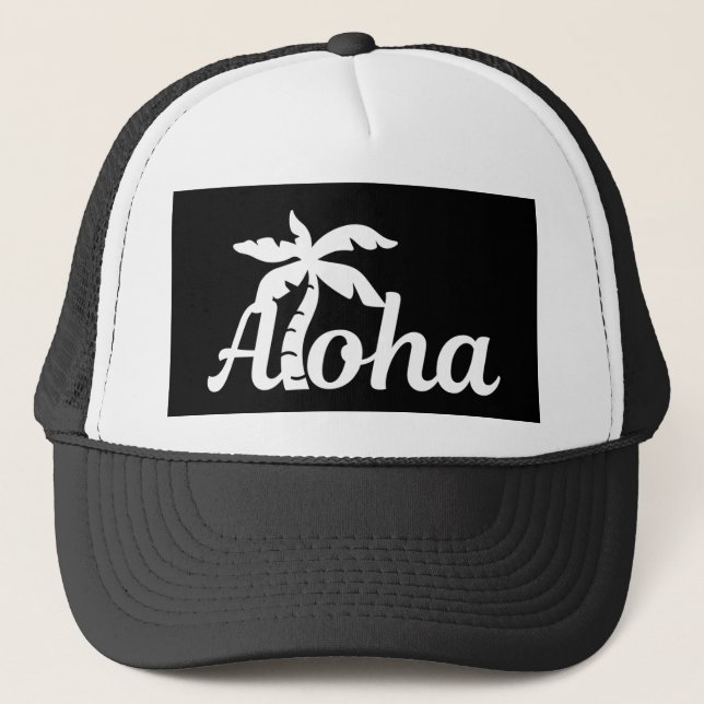Gorra De Camionero Aloha Hawaii (Anverso)