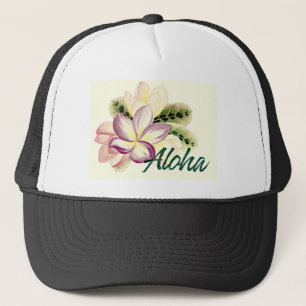Gorra De Camionero Aloha Plumeria