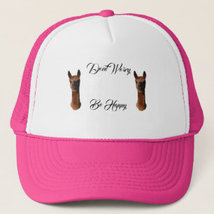 Gorra De Camionero Alpaca no le preocupa a Ba Happy,