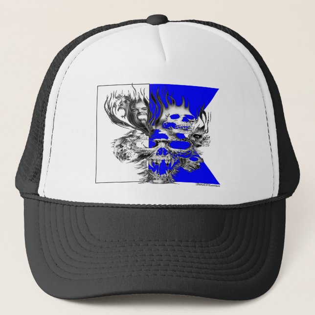 Gorra De Camionero Alpha Flag Divers Collection (Anverso)