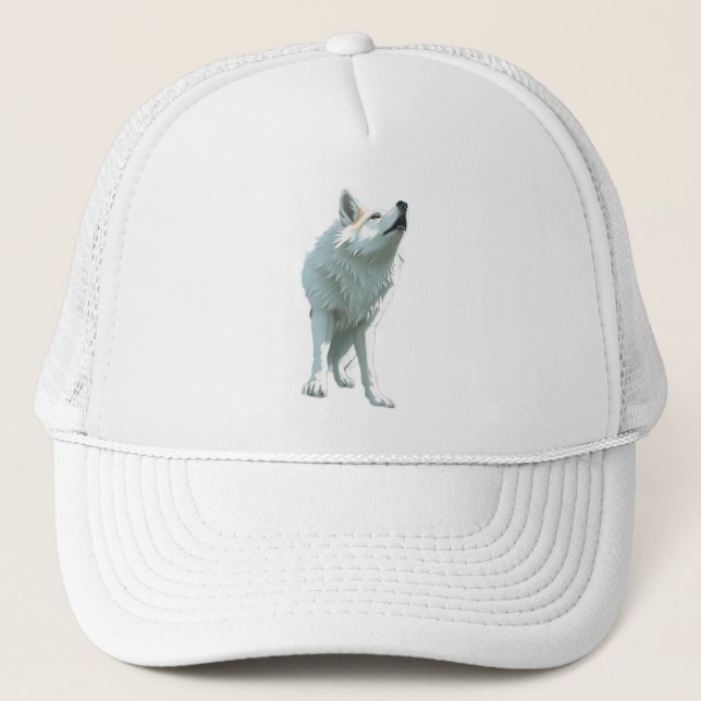 Gorra De Camionero „Alpha-Wolf – König der Wildnis“ (Anverso)