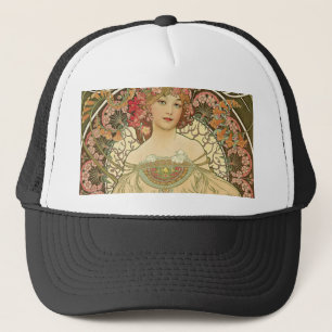 Gorra De Camionero Alphonse Mucha - Maestro Art Nouveau