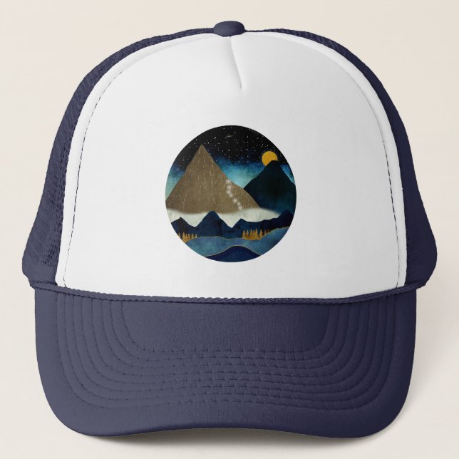 Gorra De Camionero Alpinistas de las Montañas Doradas (Anverso)