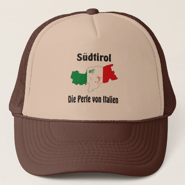 Gorra De Camionero Alto Adige - Alto Adige Italia - Italia Cap (Anverso)