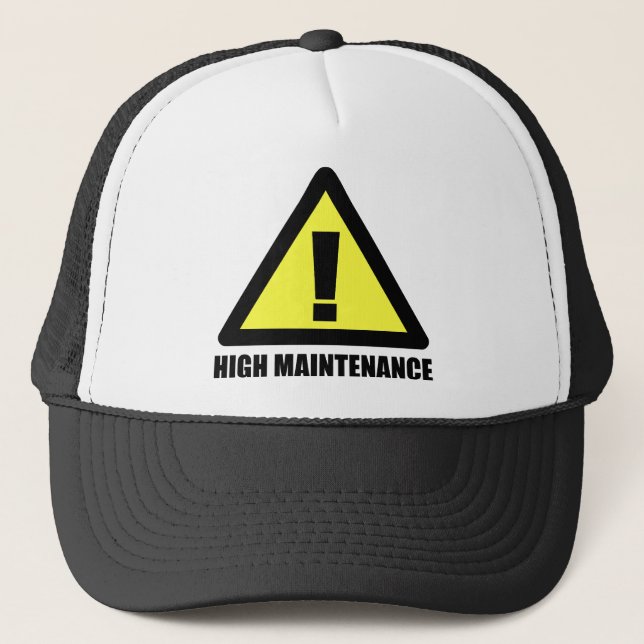 Gorra De Camionero Alto mantenimiento (Anverso)