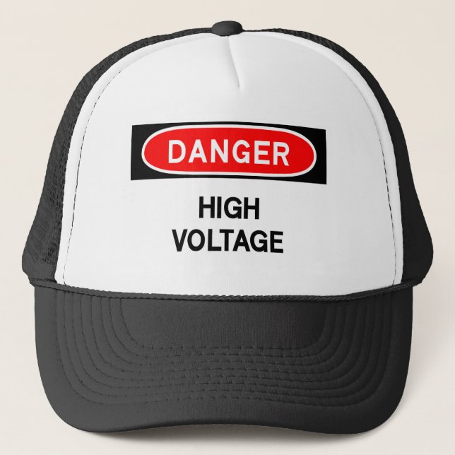 Gorra De Camionero alto voltaje (Anverso)