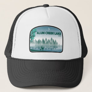 Gorra De Camionero Alum Creek Lake Ohio Deer