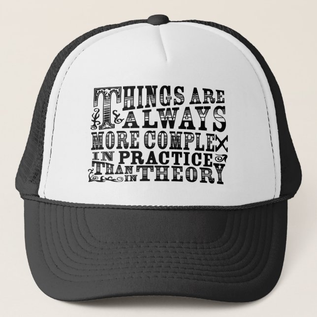Gorra De Camionero Always More Complex (Anverso)