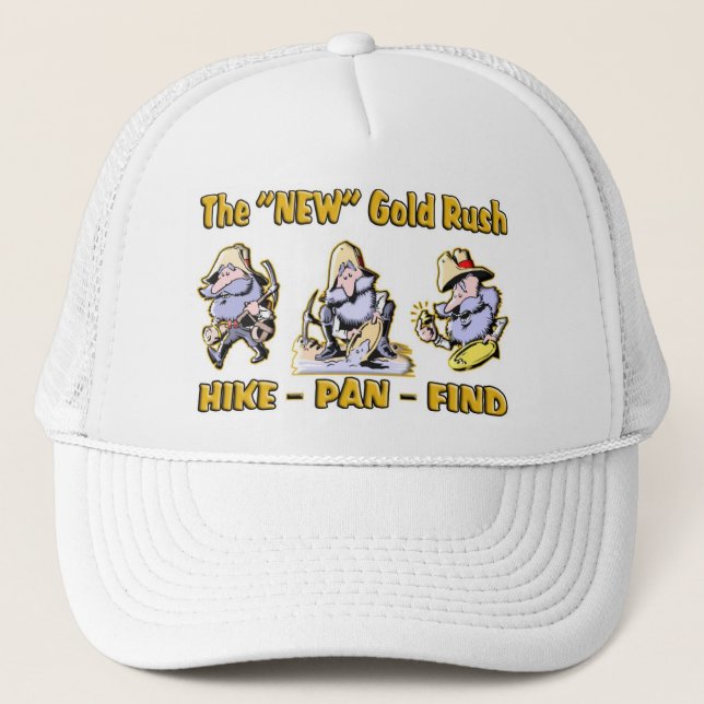 Gorra De Camionero "Alza - cacerola - encuentre" la "NUEVA" fiebre (Anverso)