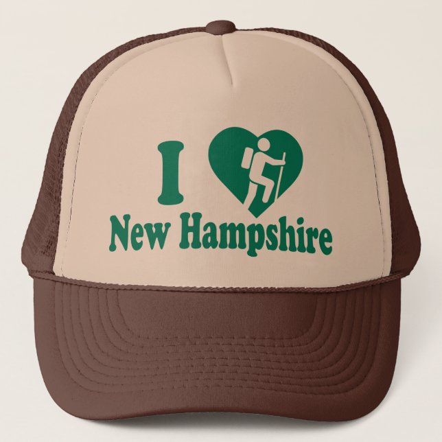 Gorra De Camionero Alza New Hampshire (Anverso)