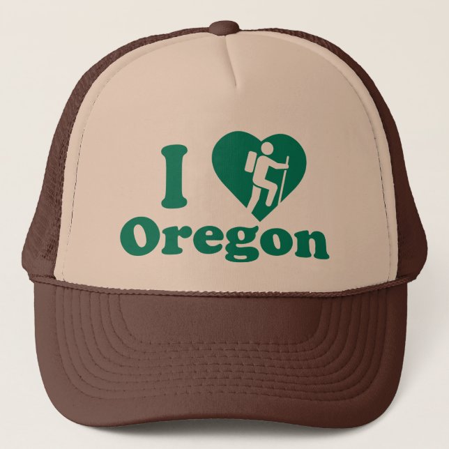 Gorra De Camionero Alza Oregon (Anverso)