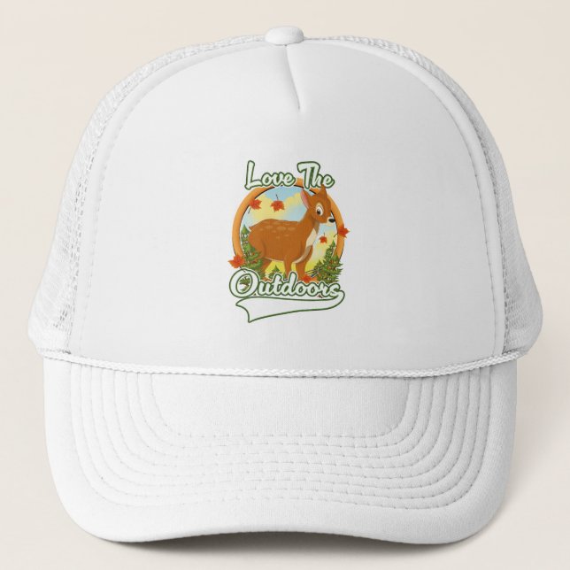 Gorra De Camionero Ama el aire libre (Anverso)